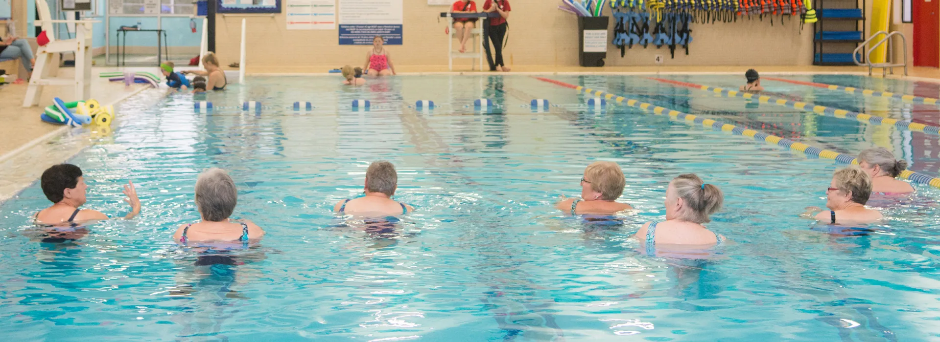 Women Swimming at the Y